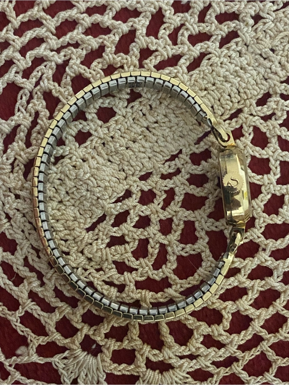 Rare Omega 14k GF 17j Vntg. Manual Wind Speidel Band Ladies Cocktail Watch. Runs - Picture 8 of 16